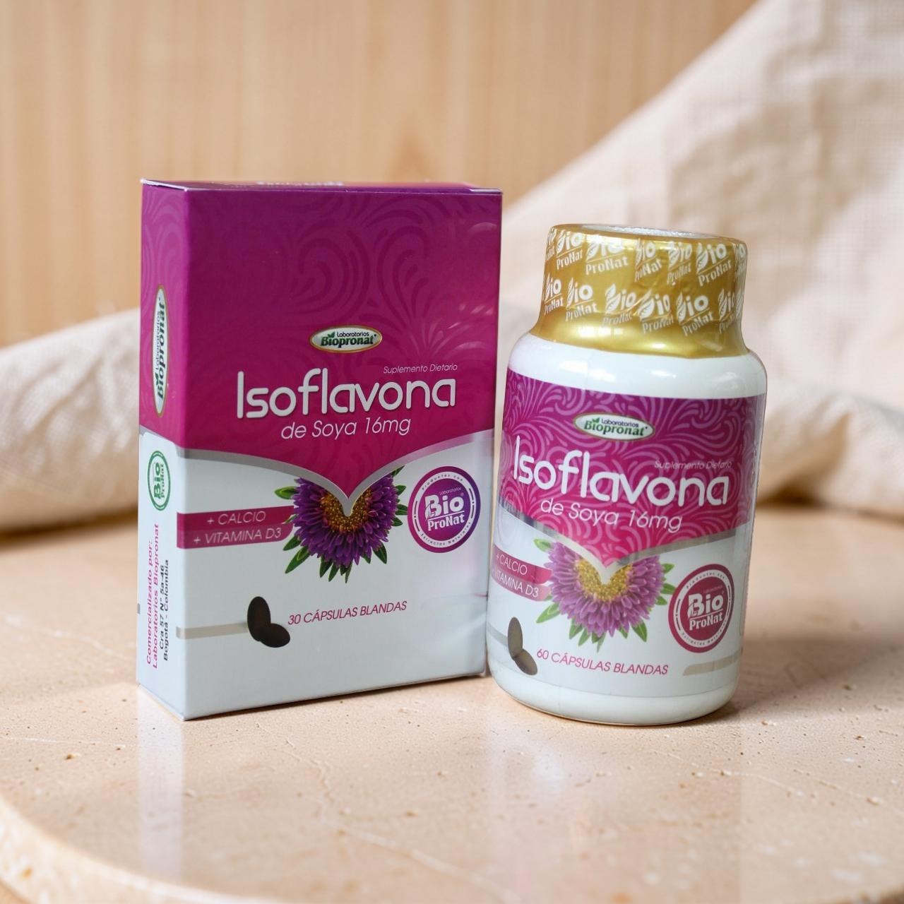 ISOFLAVON DE SOYA 60 CAP BLANDAS