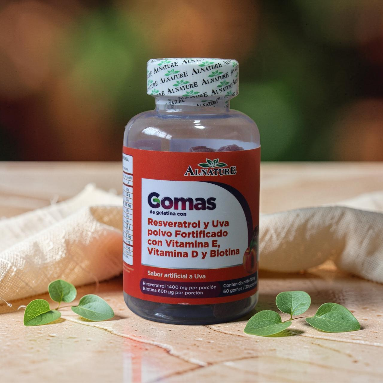 GOMITAS DE RESVERATROL