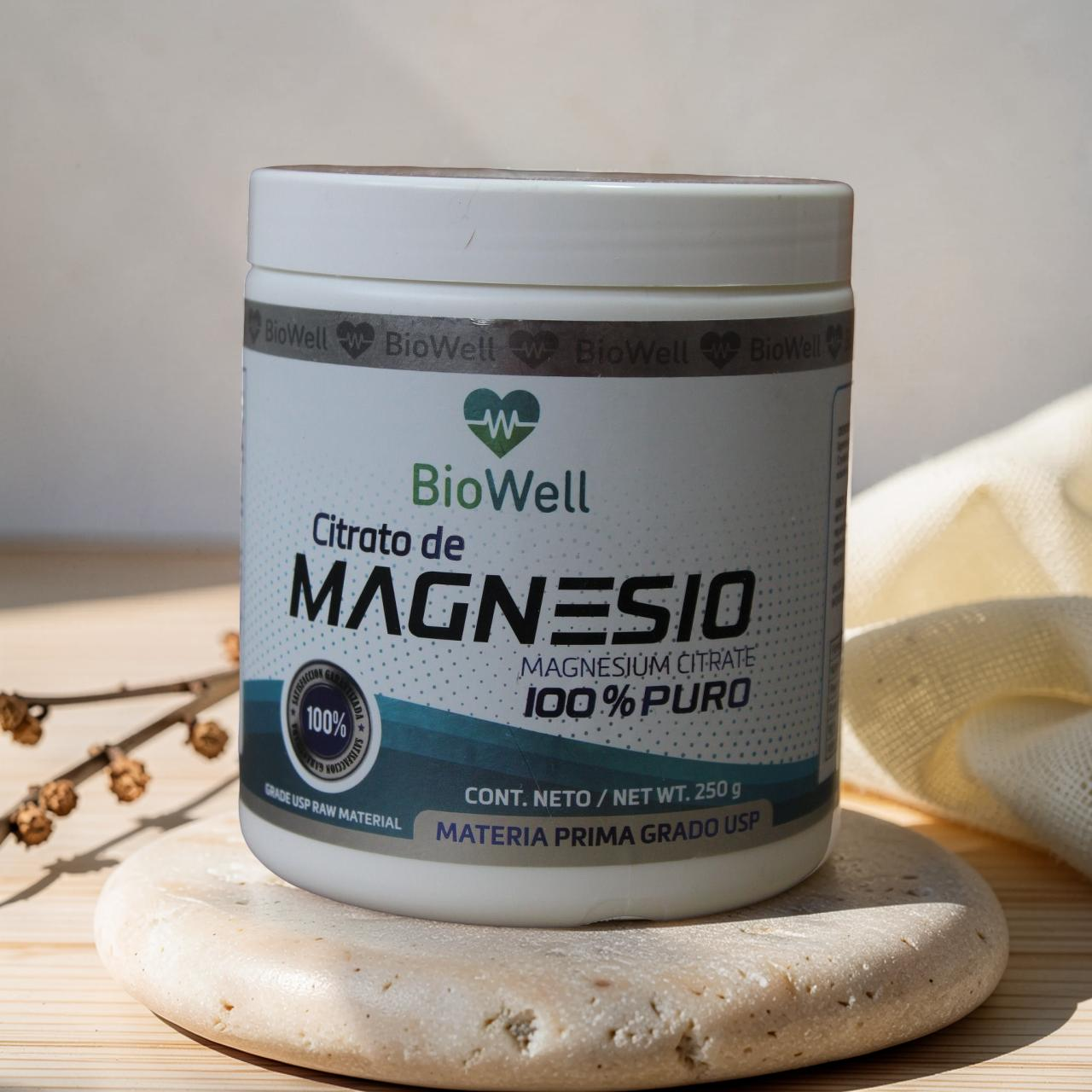 CITRATO DE MAGNESIO 100% PURO