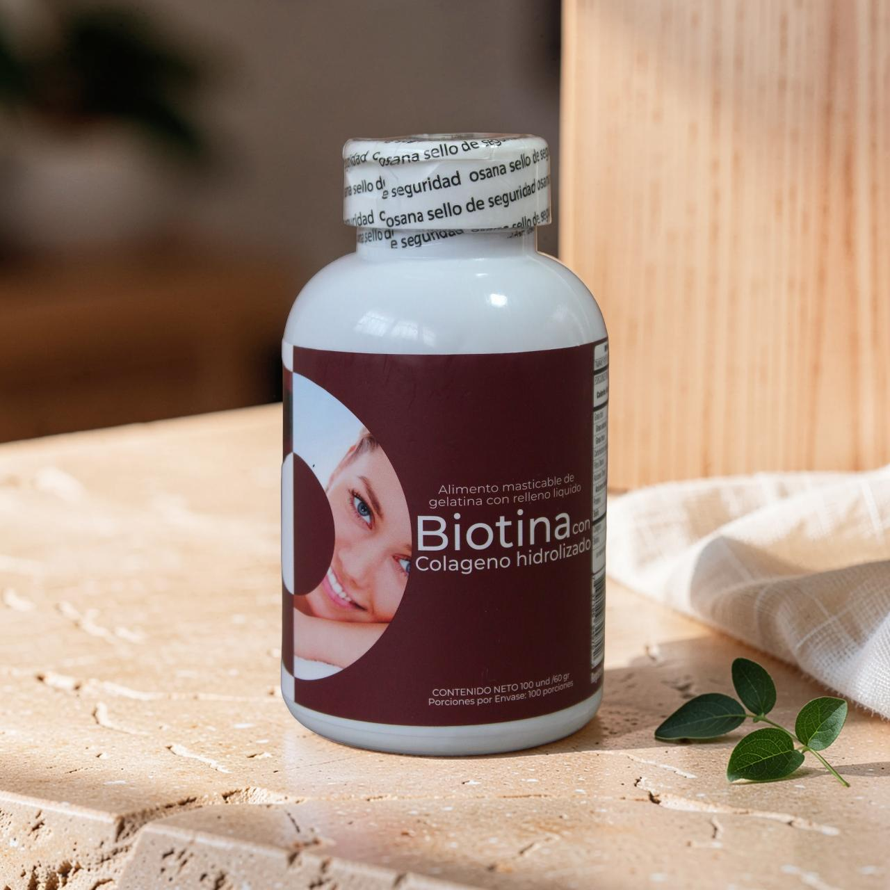 BIOTINA CON COLAGENO HIDROLIZADO