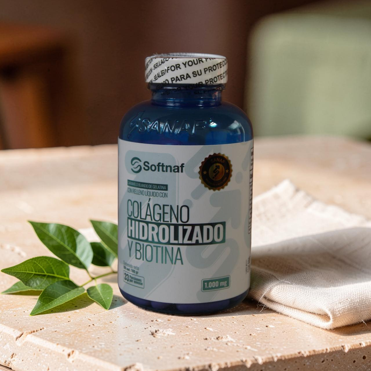 COLÁGENO HIDROLIZADO Y BIOTINA